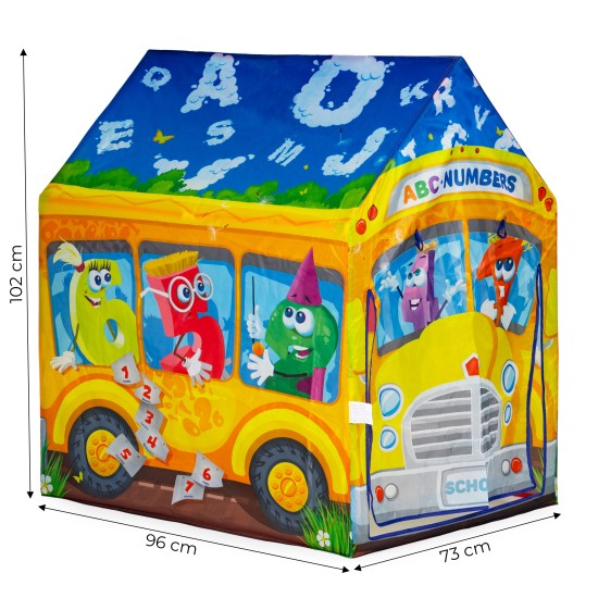 Colorful house tent Bus tent IPLAY playground for children Colorful house tent Bus tent IPLAY playground for children