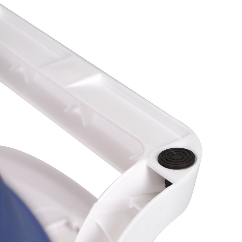 Baby bathtub Folding tourist bathtub with drain Ecotoys blue