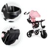 Tricycle stroller 360* swivel seat Pink