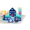 Ξύλινα Εκπαιδευτικά Τουβλάκια -  Πόλη - 121 pcs ECOTOYS