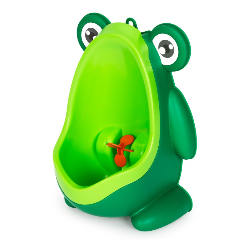 Children urinal for boys mounted on suction cups