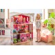 Large wooden dollhouse with an elevator - Malibu Residence ECOTOYS