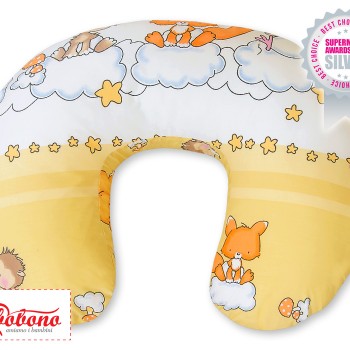 Μαξιλάρι Θηλασμού - Basic Forest animals cream