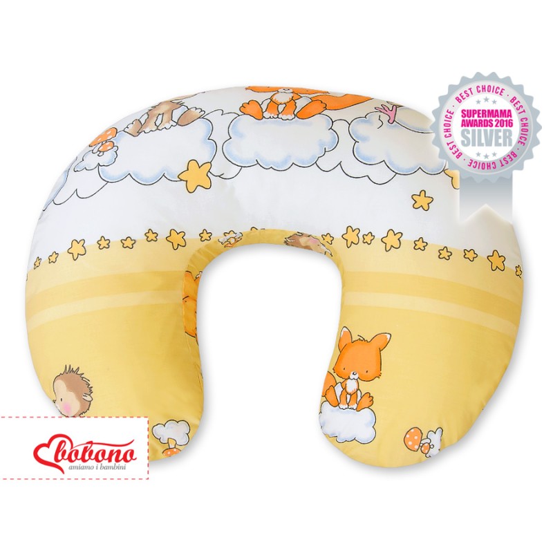 Μαξιλάρι Θηλασμού - Basic Forest animals cream