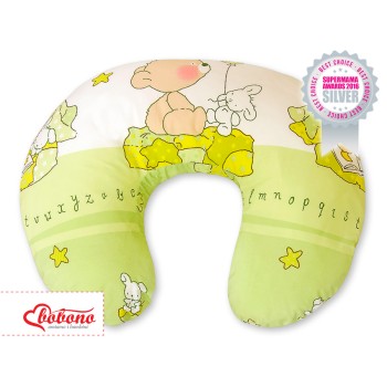 Μαξιλάρι Θηλασμού - Basic Teddy bear with balloon green