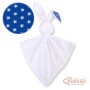 Cuddly rabbit double-sided- Navy blue stars