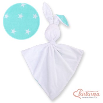 Cuddly rabbit double-sided- Mint stars