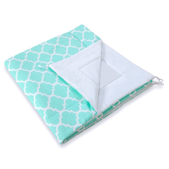 Double-sided teepee playmat- Marocco mint Double-sided teepee playmat- Marocco mint