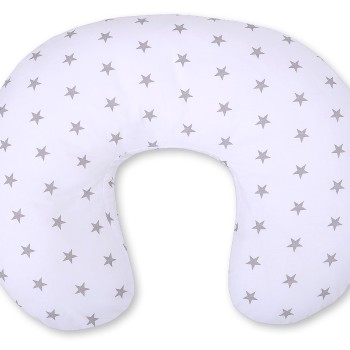 Μαξιλάρι Θηλασμού - Grey Stars