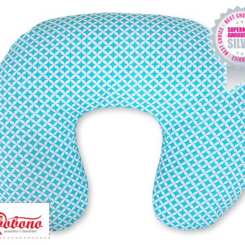 Μαξιλάρι Θηλασμού - Mint flower pattern