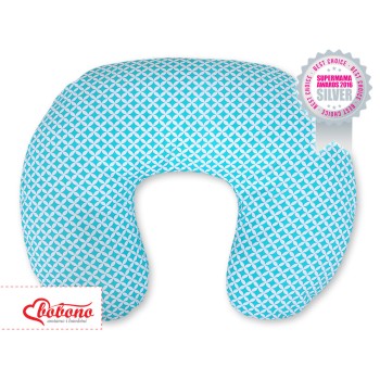 Μαξιλάρι Θηλασμού - Mint flower pattern