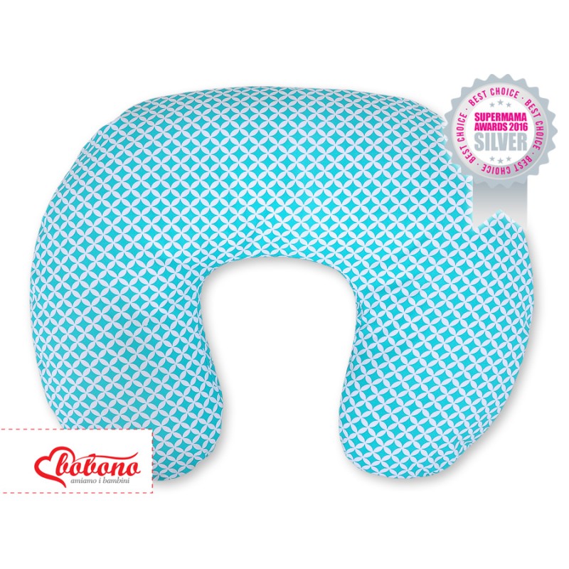 Μαξιλάρι Θηλασμού - Mint flower pattern