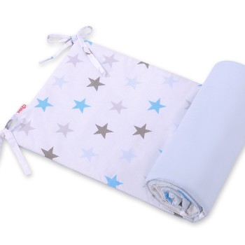 Πάντα Κούνιας Πλακέ 155/32 - gray -blue stars