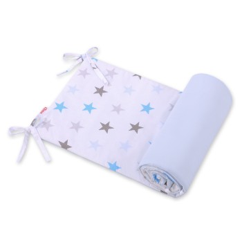 Πάντα Κούνιας Πλακέ 155/32 - gray -blue stars