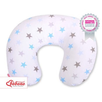 Μαξιλάρι Θηλασμού - Grey-blue stars