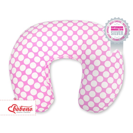 Μαξιλάρι Θηλασμού - pink with white dots Μαξιλάρι Θηλασμού - pink with white dots