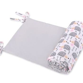 Πάντα Κούνιας Πλακέ 155/32 - hedgehogs grey