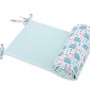 Universal bumper for cot  - hedgehogs mint