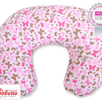 Μαξιλάρι Θηλασμού -  pink butterflies