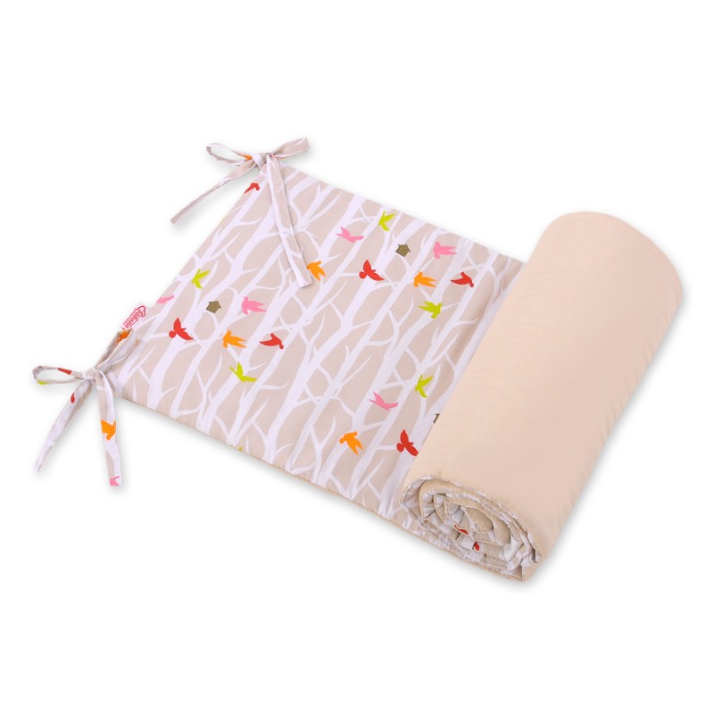 Πάντα Κούνιας Πλακέ 155/32 - beige trees