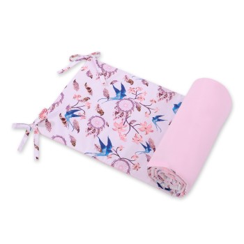 Πάντα Κούνιας Πλακέ 155/32 - swallows blue