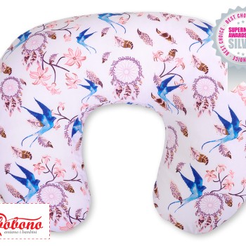 Μαξιλάρι Θηλασμού - swallows blue