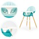 2in1 feeding chair ECOTOYS blue 2in1 feeding chair ECOTOYS blue