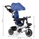 Tricycle with rotating seat 360 ECOTOYS blue Tricycle with rotating seat 360 ECOTOYS blue