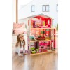 Large wooden dollhouse with an elevator - Malibu Residence ECOTOYS