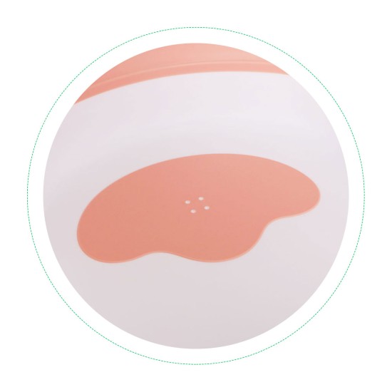 Baby bathtub Folding tourist bathtub with drain Ecotoys pink