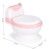 Toilet potty with a removable insert with a brush for children ECOTOYS