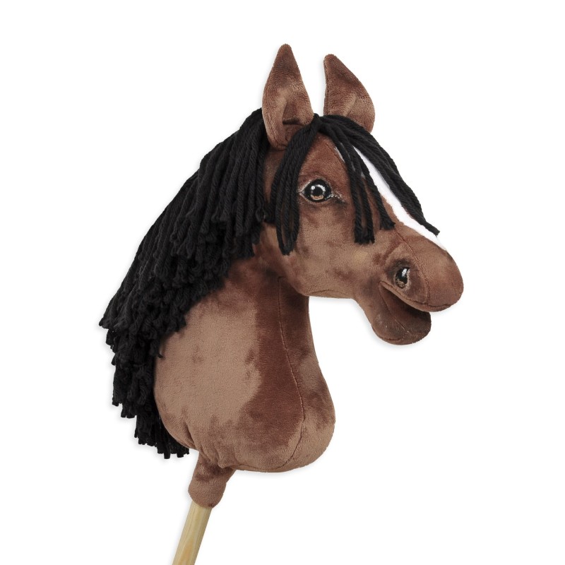 Άλογο Ιππασίας με Στικ - Hobby Horse Premium - bay horse A3