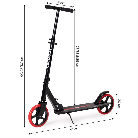 Παιδικό Πατίνι Πόλης - Αναδιπλούμενο - Ecotoys - Black Παιδικό Πατίνι Πόλης - Αναδιπλούμενο - Ecotoys - Black