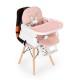 3-in-1 foldable childrens feeding chair ECOTOYS pink