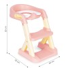 Potty toilet with stairs ladder for children yellow ECOTOYS