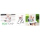 Reindeer foldable feeding chair pink ECOTOYS Reindeer foldable feeding chair pink ECOTOYS