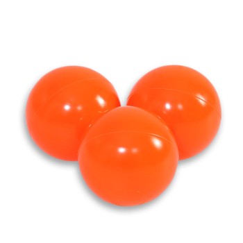Πλαστικές Μπάλες 50 τμχ - dark orange