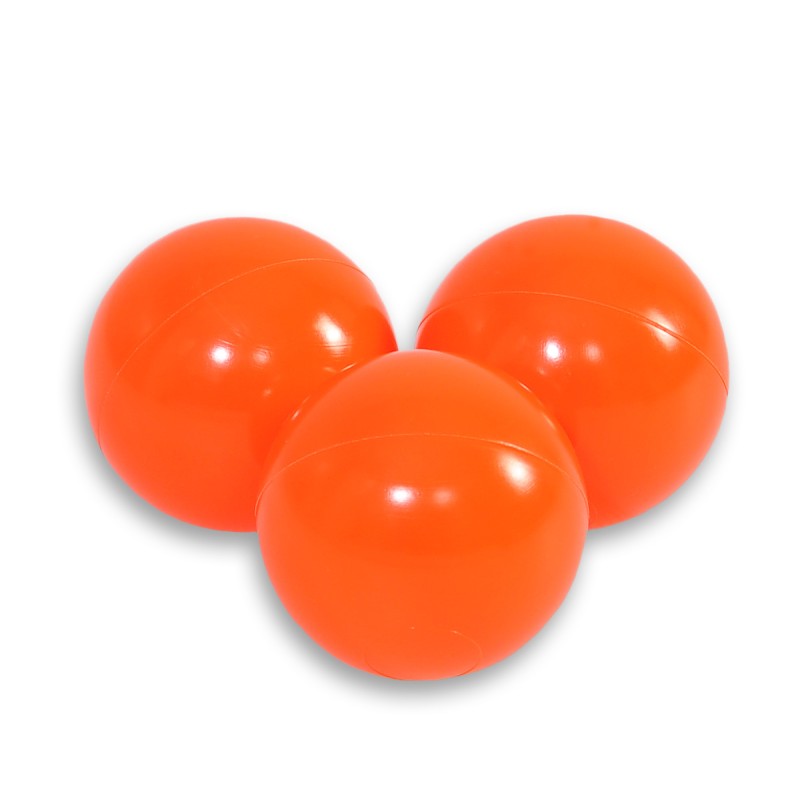 Πλαστικές Μπάλες 50 τμχ - dark orange