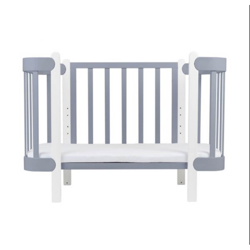 ΒΡΕΦΙΚΗ ΚΟΥΝΙΑ ANTI-REFLUX NIKA – ΓΚΡΙ ΜΕ ΛΕΥΚΑ ΠΟΔΙΑ