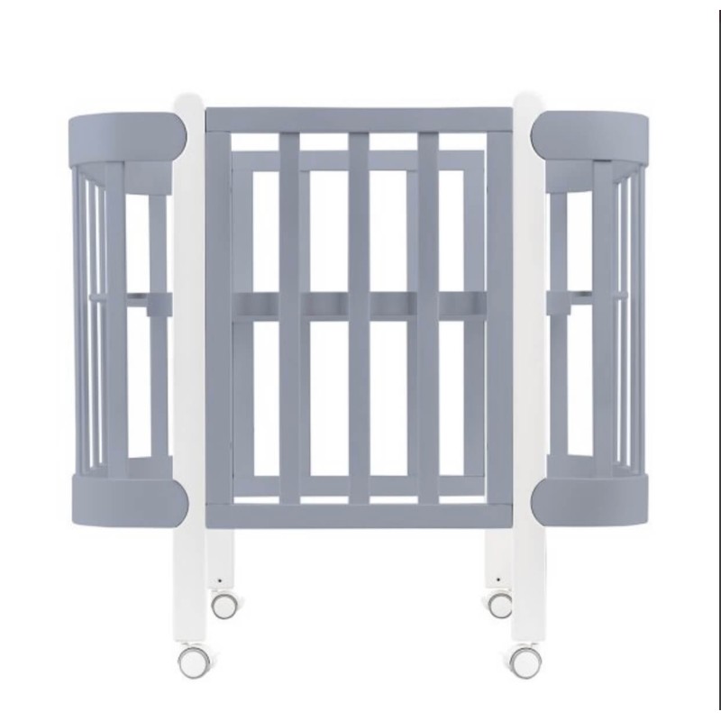 ΒΡΕΦΙΚΗ ΚΟΥΝΙΑ ANTI-REFLUX NIKA – ΓΚΡΙ ΜΕ ΛΕΥΚΑ ΠΟΔΙΑ