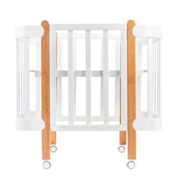 ΒΡΕΦΙΚΗ ΚΟΥΝΙΑ ANTI-REFLUX NIKA – ΛΕΥΚΟ ΜΕ ΞΥΛΙΝΑ ΠΟΔΙΑ