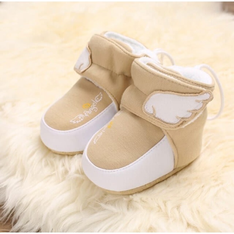 Baby Angel Boots - Apricot