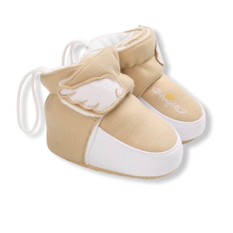 Baby Angel Boots - Apricot
