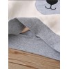 Baby Bear Casual Outfit - Grey