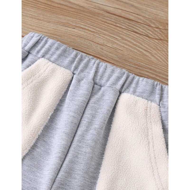 Baby Bear Casual Outfit - Grey