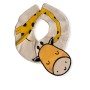 Baby Bib White - Handmade Giraffe