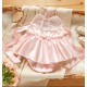 Baby Bow Strappy Dress Jumpsuit - Pink Baby Bow Strappy Dress Jumpsuit - Pink