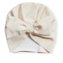 Baby Bowknot Hat - Beige