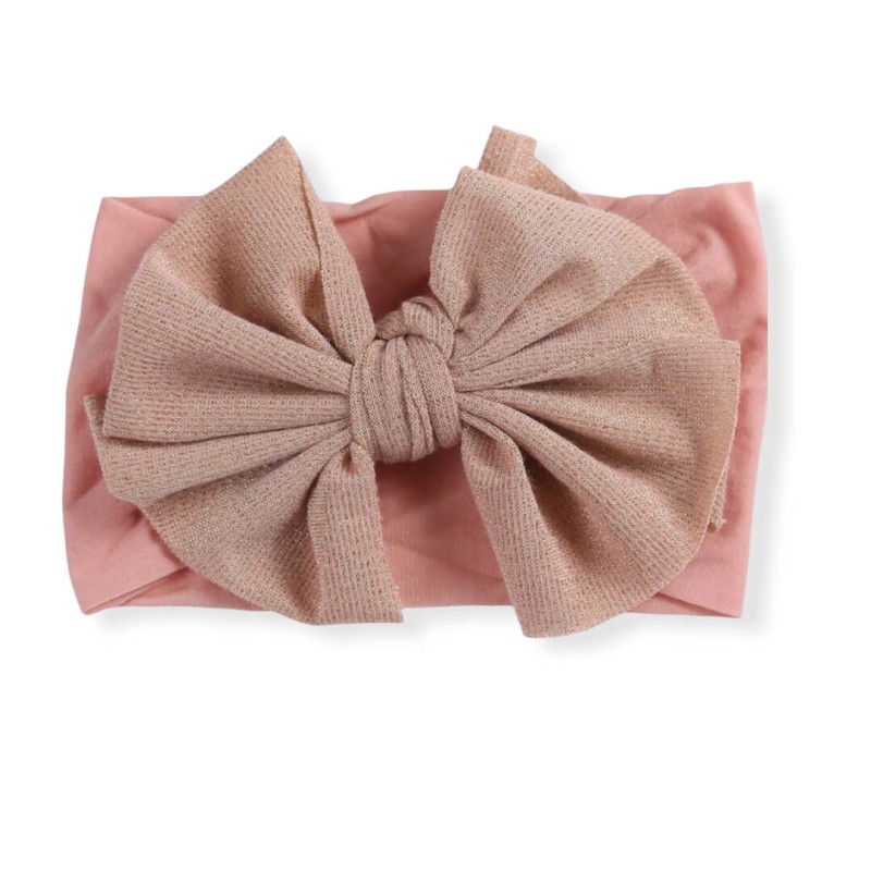 Baby Bowknot Headband - Pink
