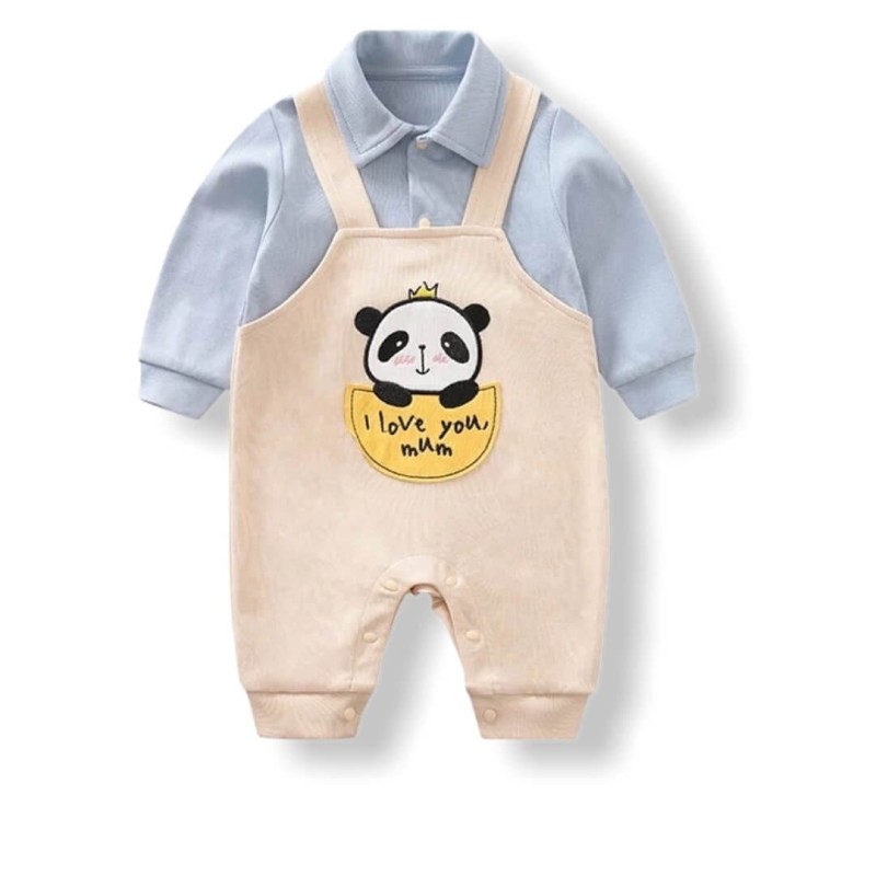 Baby Boy Jumpsuit  Koala - Beige